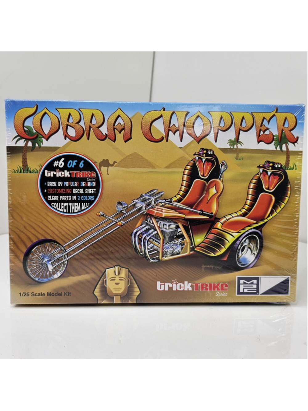 SEALED MPC Cobra Chopper Trick Trike Model Kit 1/25 Scale #6 NEW